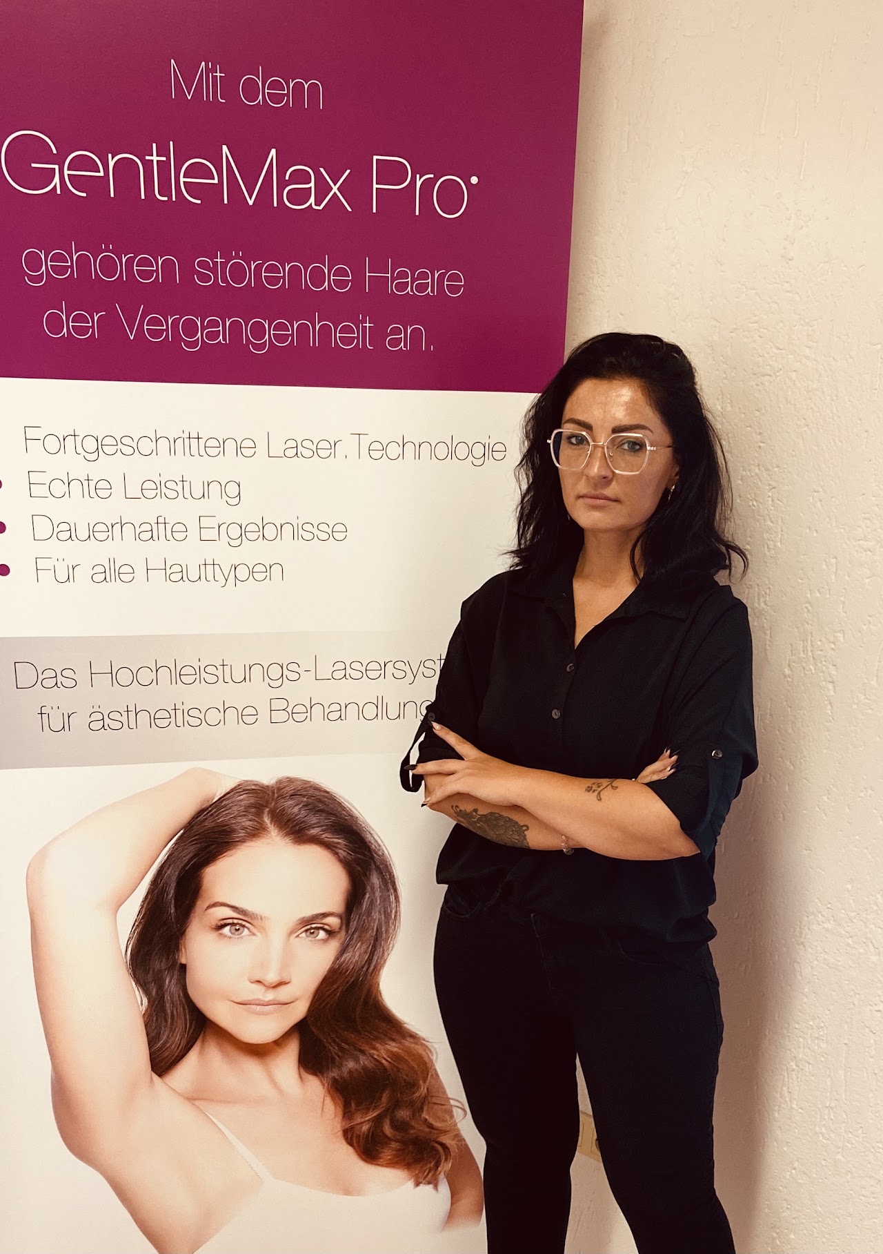 GentleMax Pro mit Tatjana Stumpf